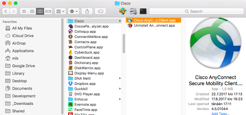 cisco anyconnect vpn mac download