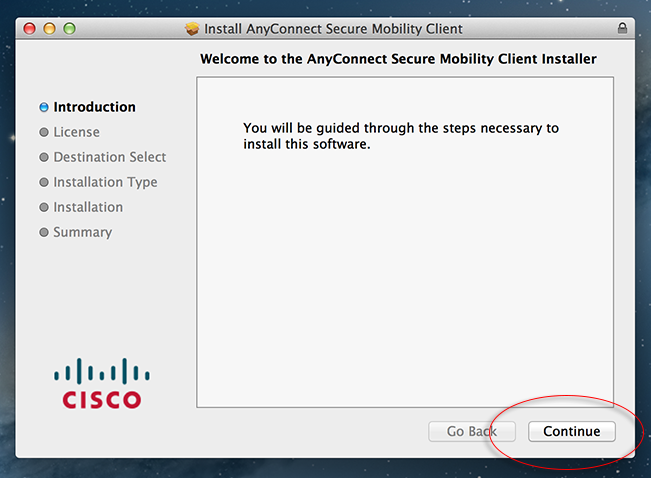 cisco anyconnect mobility client crashed mac